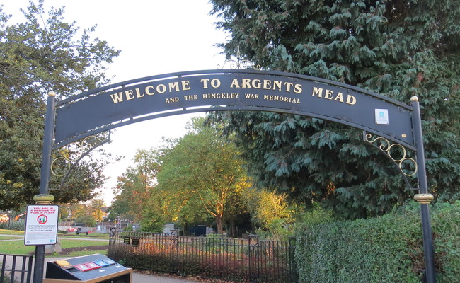 Argents Mead park in Hinkley