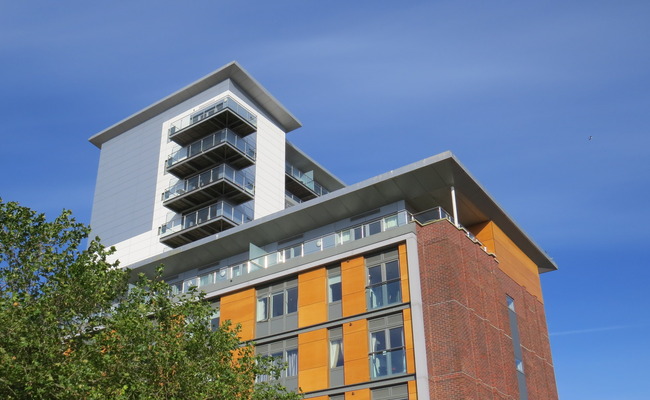 Apartment block in Poole