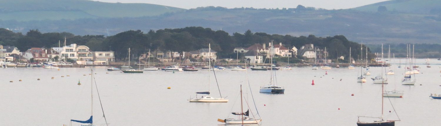 Sandbanks seafront properties.