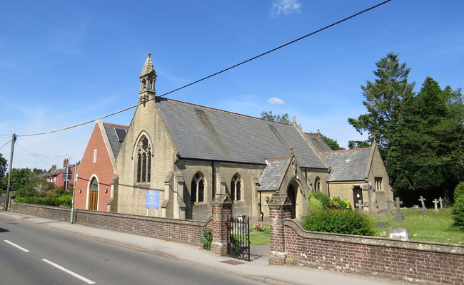 St Marys church in West Moors