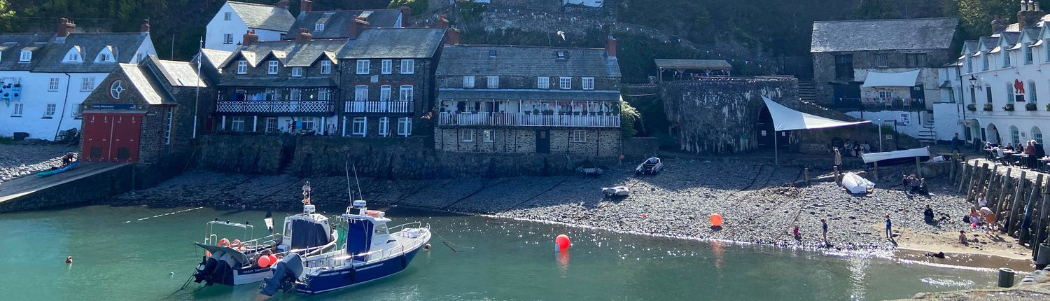 Clovelly harbour