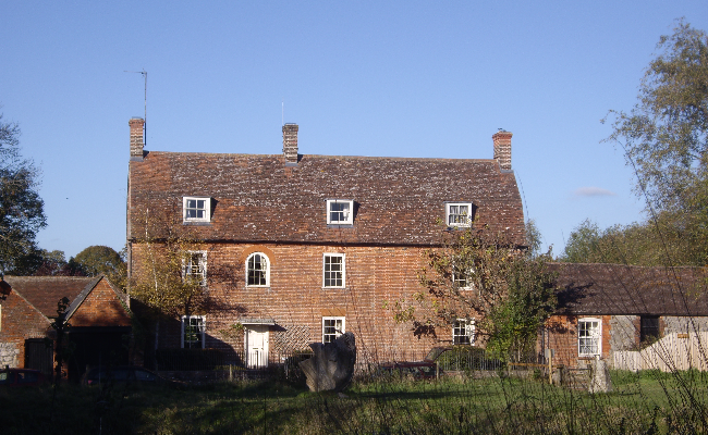 Brick built farm house Avebury