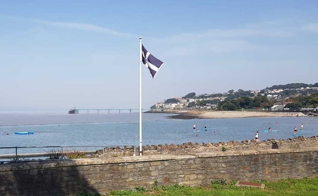 Clevedon beach