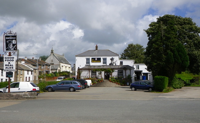 Highwayman pub in Dobwalls