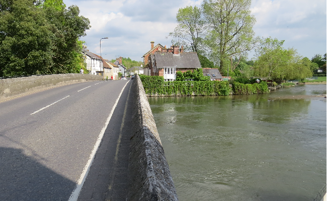 Fordingbridge town bridge