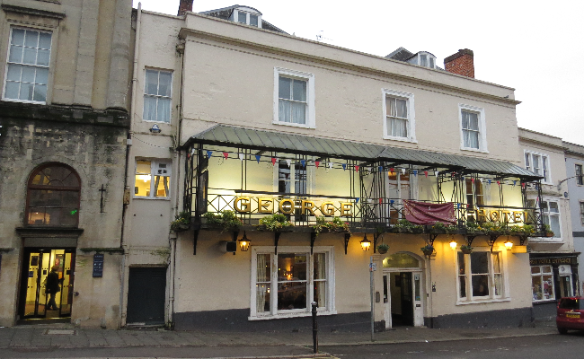 The George Hotel in Frome