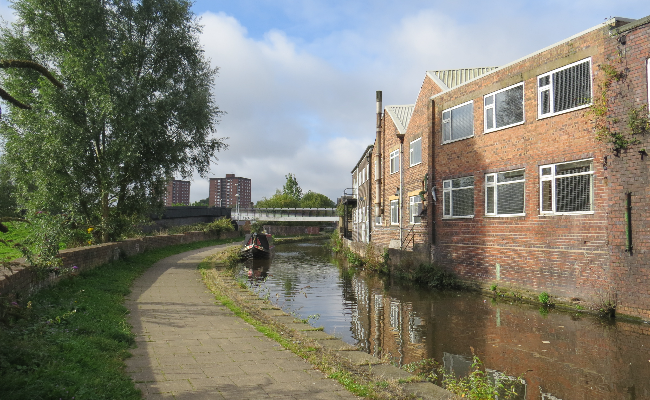 Canal in Hanley