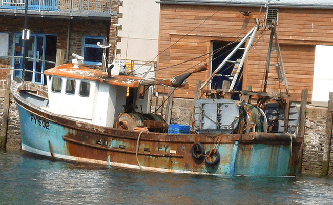 Looe fishing boat