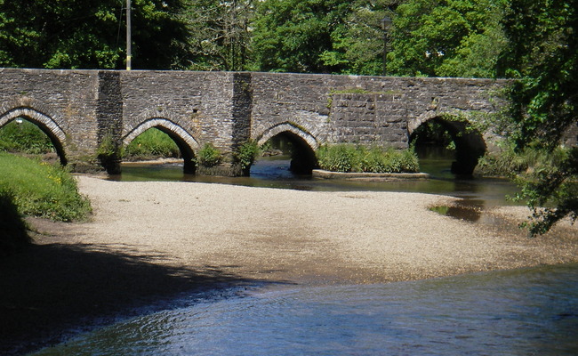 Lostwithiel stone bridge