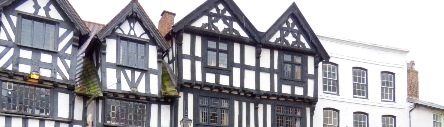 Ludlow tudor houses