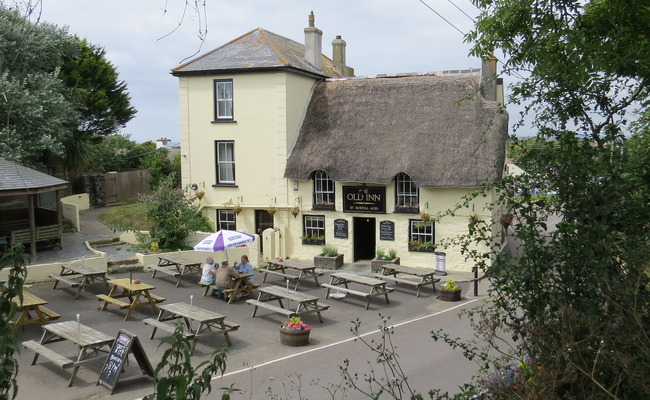 The old inn in Mullion