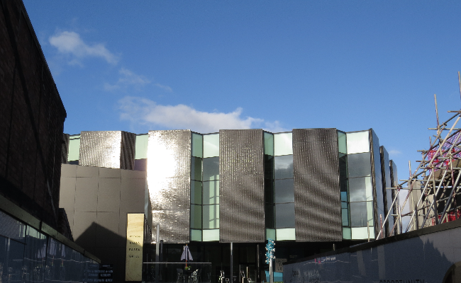 Modern building in Northwich