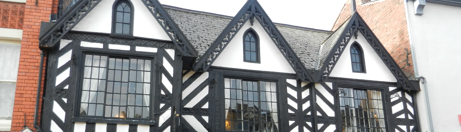 Oswestry tudor building