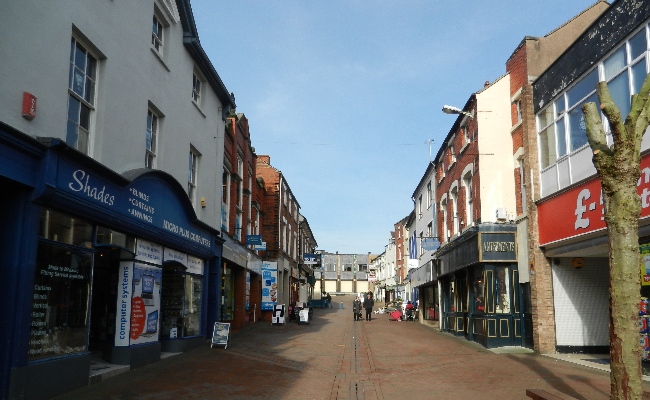 Oswestry Town centre