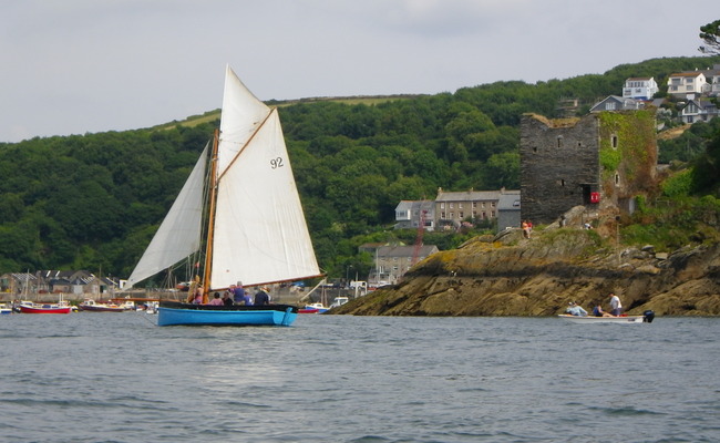 Polruan sailing boat