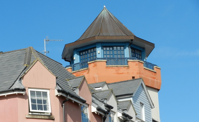 Portishead building circular roof