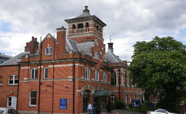 Reigate brick buildings