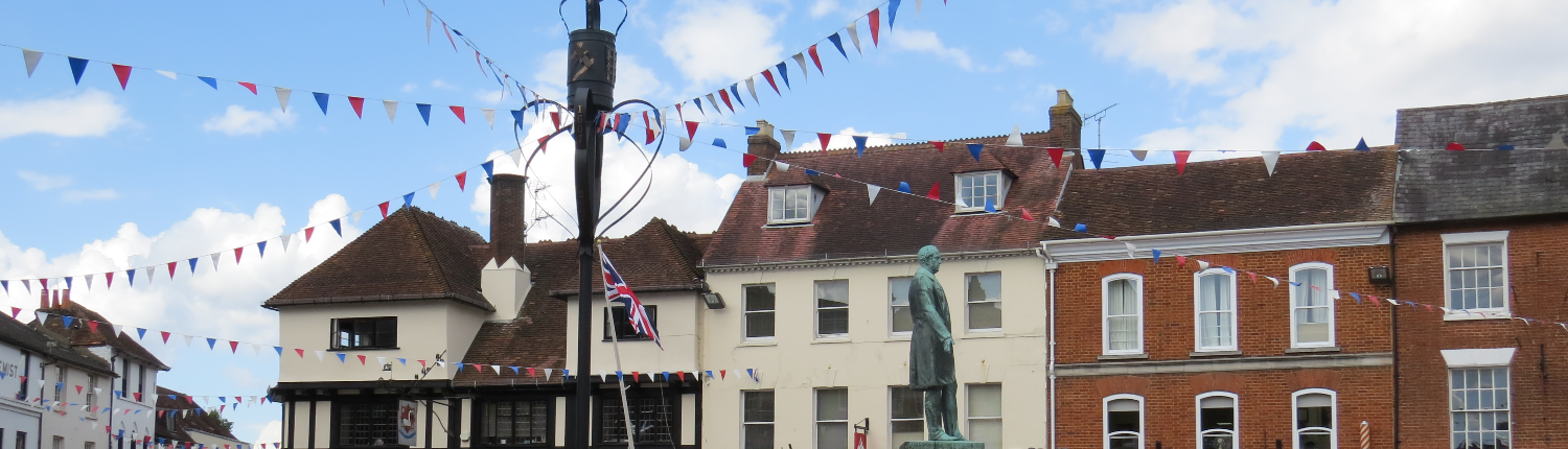 Romsey town centre