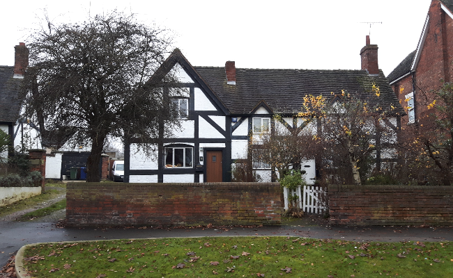 Rugeley tudor property.