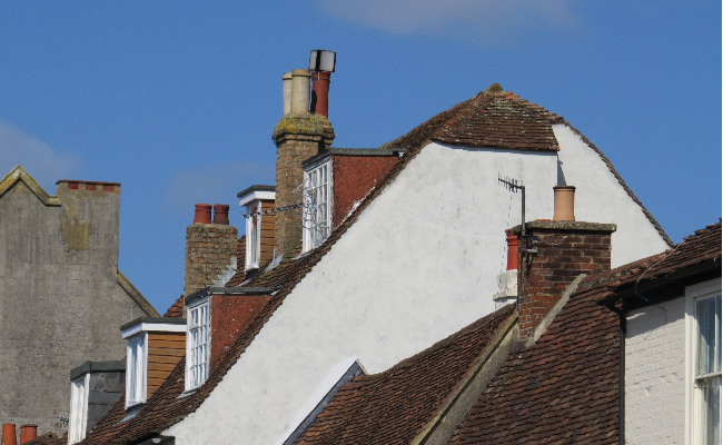 Roof of building in Salisbury
