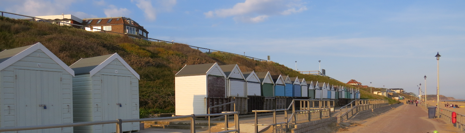 Beach huts in Southbourne