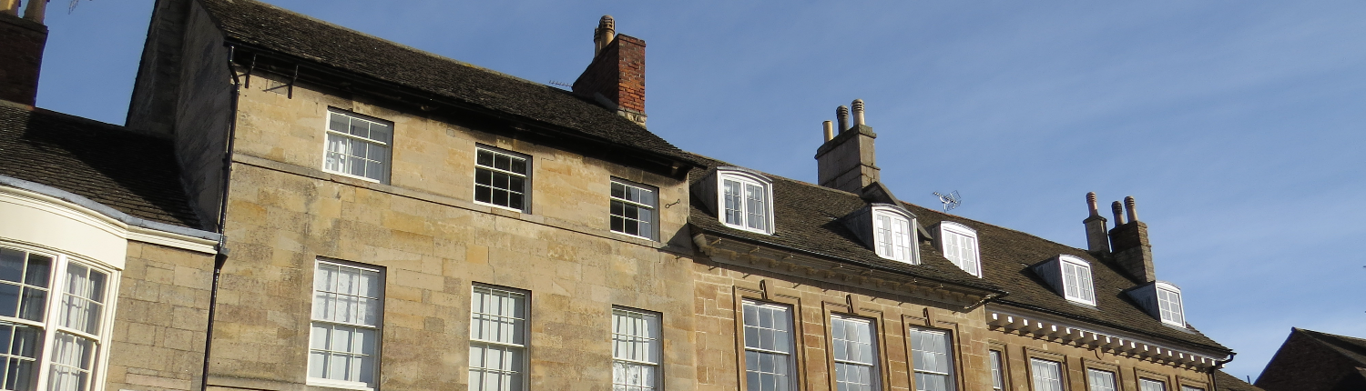 Stamford sandstone buildings