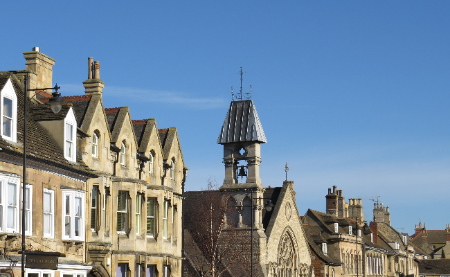 Stamford town centre.