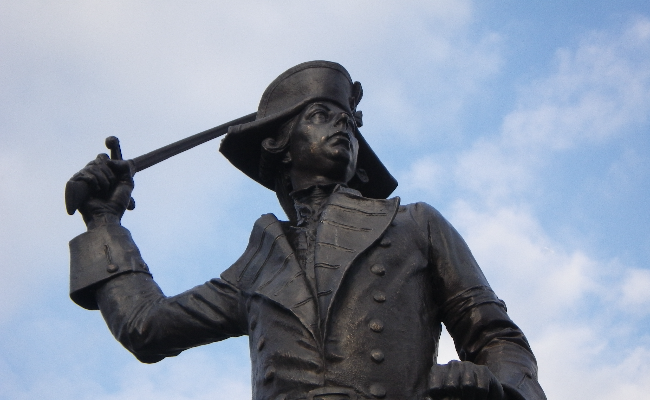James Wolfe Statue in Westerham