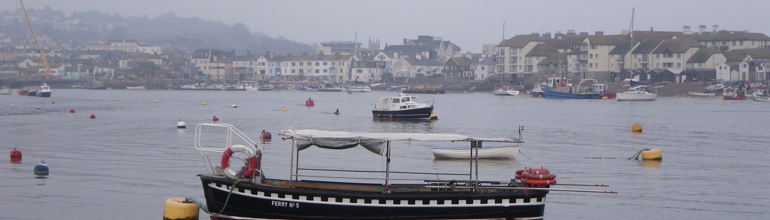 Water front properties in Teignmouth