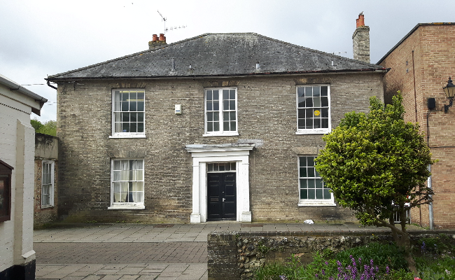 Georgian house in Thetford