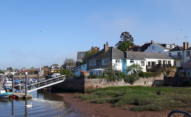 Waterfront period building