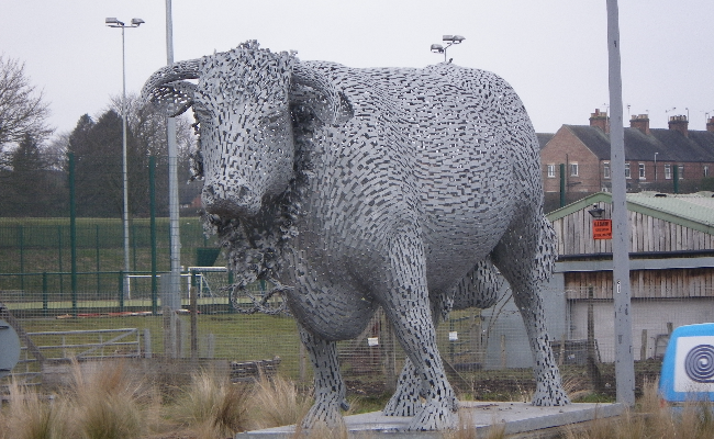 The Bull statue in Uttoexter