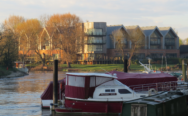 Walton on Thames apartment building