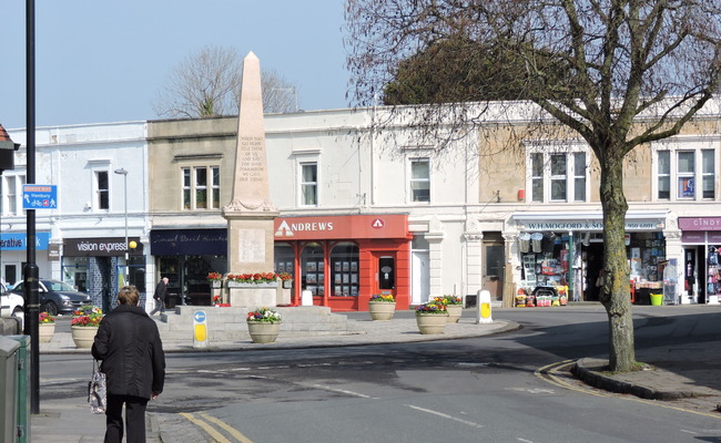 Westbury town square