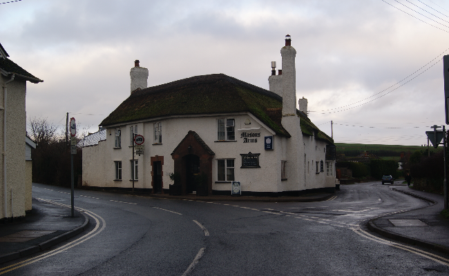 Masons arms pub in Williton