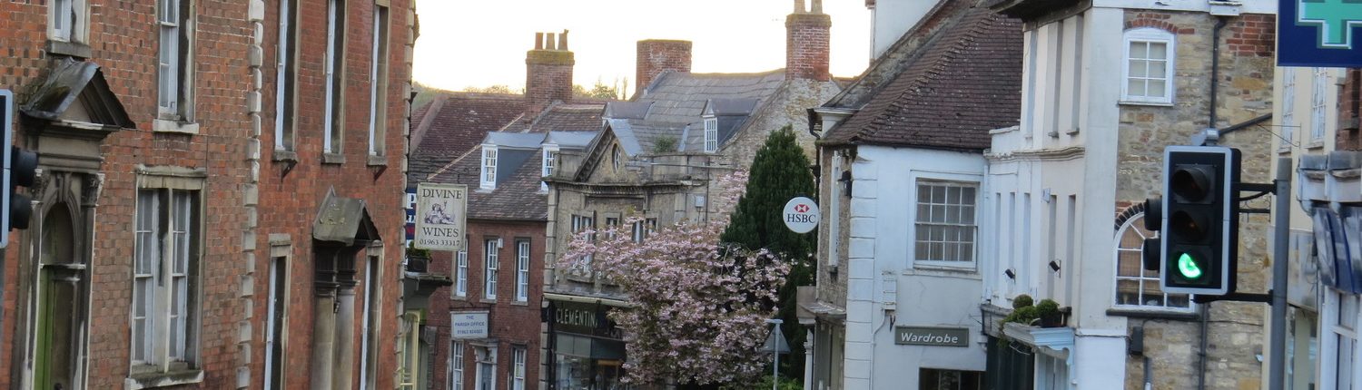 Wincanton High street buildings