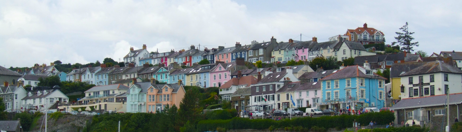 New Quay buildings harbour