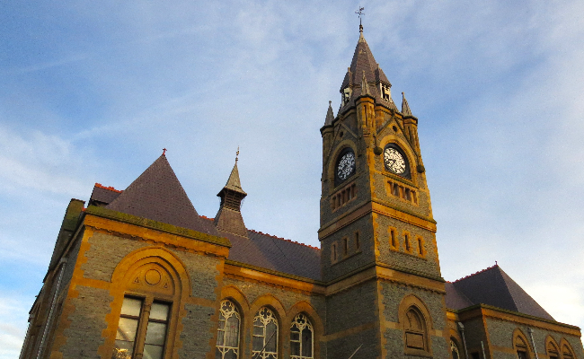 Rhyl town hall building