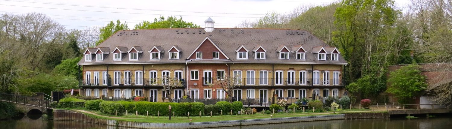 Admiral Stirling Court, overlooking The Wey Bridge.