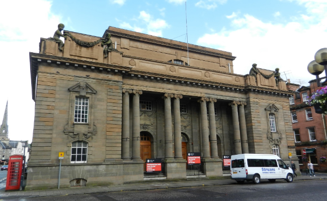 period-building-scotland Perth city Hall building in Scotland