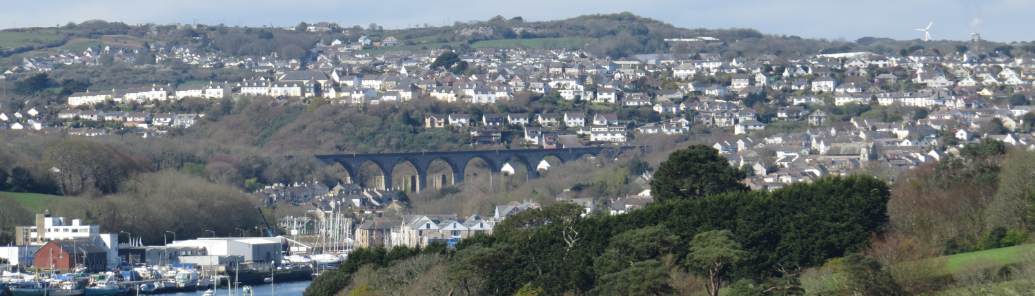 View of Penryn from afar